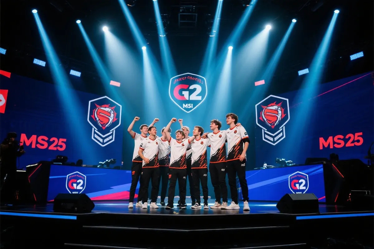 G2电子竞技:划破MSI 2025夜空的新星